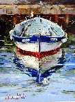 Cassis Boat by Goloubetski Gleb