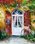 Provence Door by Goloubetski Gleb