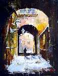 Mala Strana Passage by Goloubetski Gleb